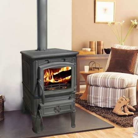 Печь-камин Guca LAVA с плитой из чугуна в Бобруйске