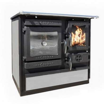 Печь-камин Guca GULIVER THERMO STONE с плитой и водяным контуром в Бобруйске