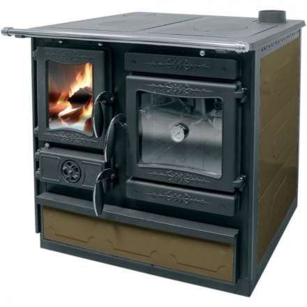 Печь-камин Guca GULIVER THERMO с плитой и водяным контуром в Бобруйске