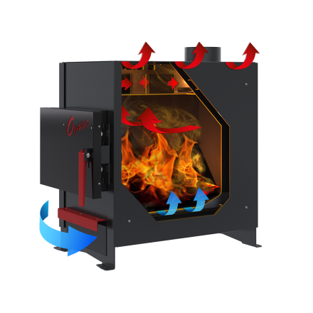 Печь отопительная Термокрафт Ognivo 1K в Бобруйске