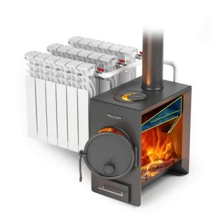 Отопительная печь Термофор Нормаль-батарея ТВ ТО антрацит 115 купить в Бобруйске