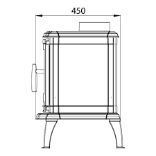 Купить Печь-камин NORDflam Oria чугун в Бобруйске Амазонка бай фото в Бобруйске