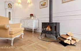 Купить Печь-камин Kratki Koza K9 в интерьере в Бобруйске Амазонка бай фото в Бобруйске
