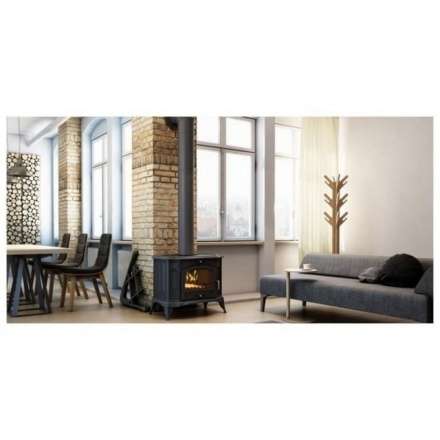 Купить Печь-камин Kratki Koza K9 в интерьере в Бобруйске Амазонка бай фото в Бобруйске