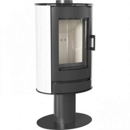 Печь-камин Kratki Koza/AB/S/NO/Kafel/Bialy Амазонка бай фото в Бобруйске