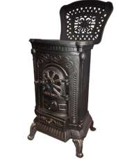 Чугунная печь-камин Амбра Eurokom фото в Бобруйске