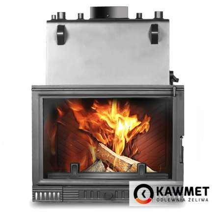 Каминная топка Kawmet W1CO 18,7 кВт с водяным контуром Амазонка бай фото в Бобруйске