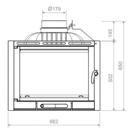 Каминная топка NORDflam Corno в Бобруйске