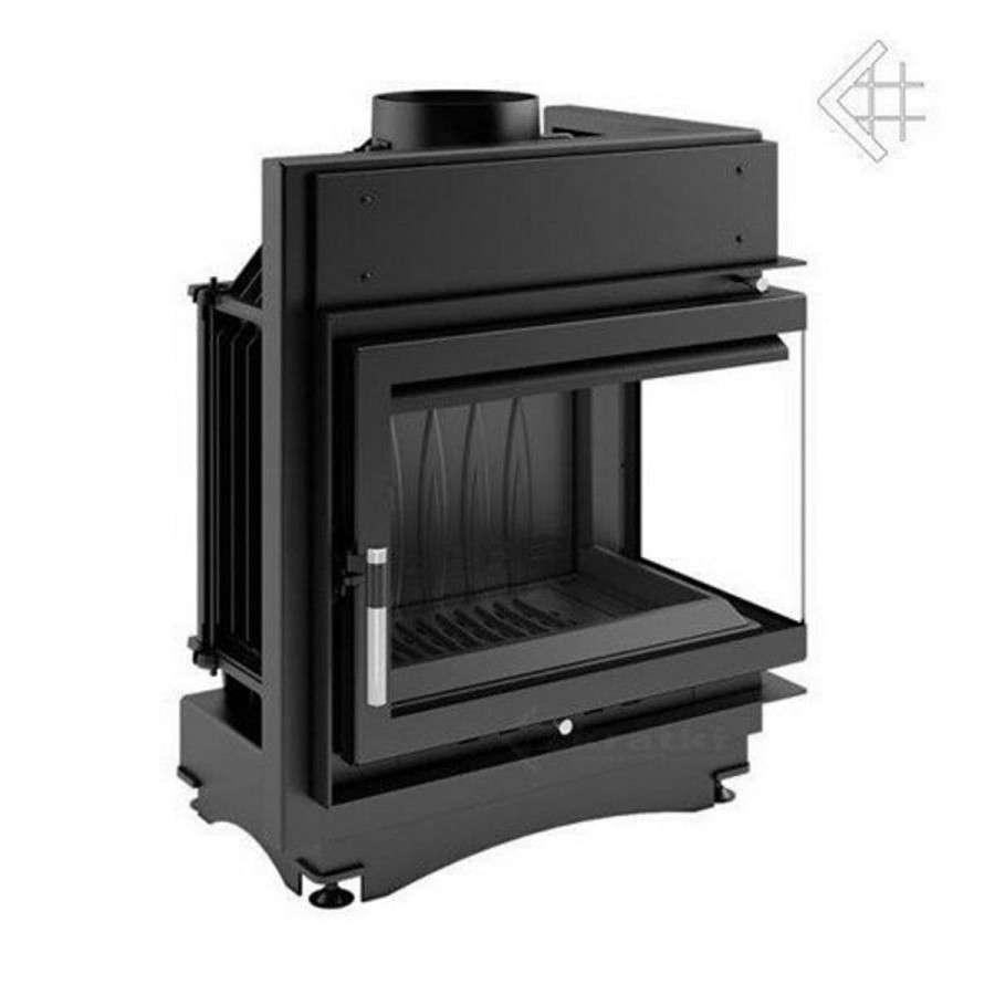 Каминная топка Kratki Maja/P/BS (угловое стекло справа) Амазонка бай фото в Бобруйске