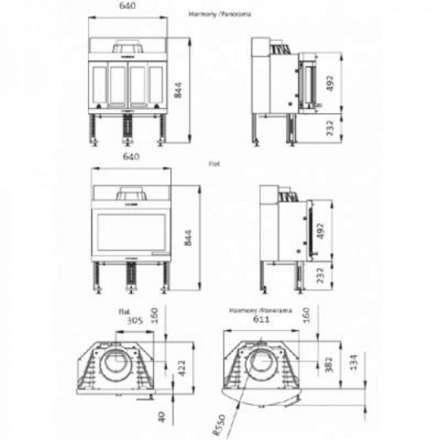 Каминная топка Jotul I 400 Flat BP в Бобруйске