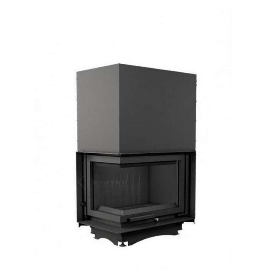 Каминная топка Kratki Maja/L/BS/G (угловое стекло слева, гильотина) Амазонка бай фото в Бобруйске