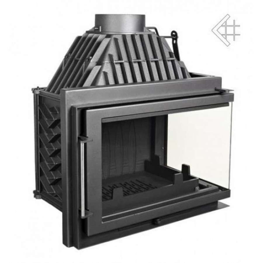 Каминная топка Kratki Zuzia/P/BS (угловое стекло справа) Амазонка бай фото в Бобруйске