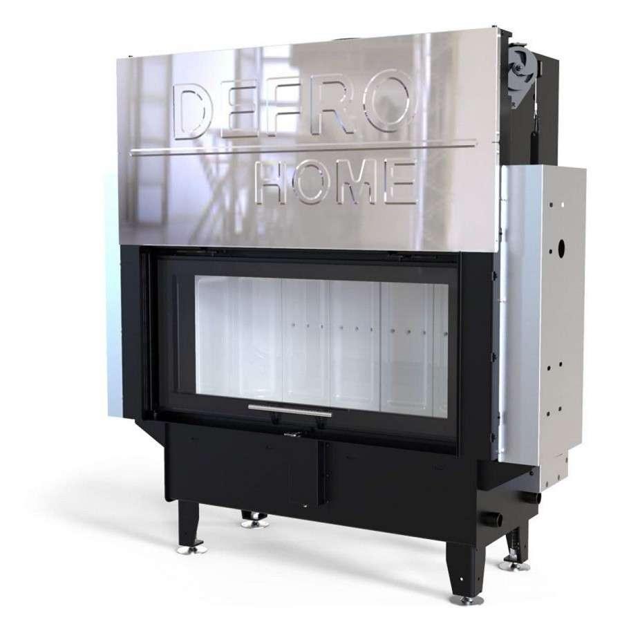 Каминная топка Defro Home RIVA LA G SHORT с водяным контуром и подъемом стекла вверх Амазонка бай фото в Бобруйске