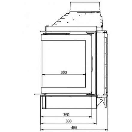 Каминная топка KFD ECO iMAX 7 3F standard в Бобруйске