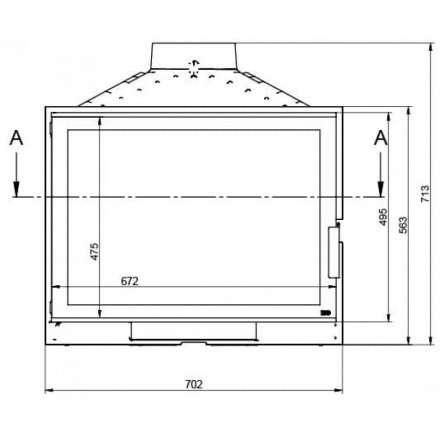 Каминная топка KFD ECO iMAX 14 в Бобруйске
