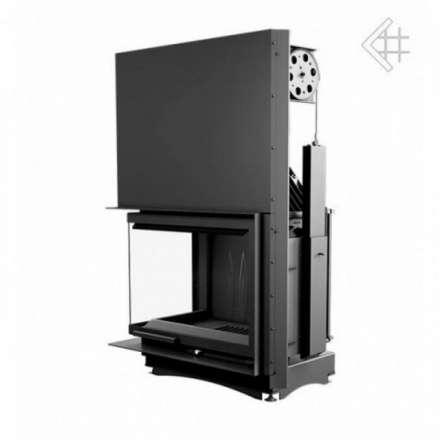 Каминная топка Kratki Amelia/L/BS/G (угловое стекло слева, гильотина) в Бобруйске