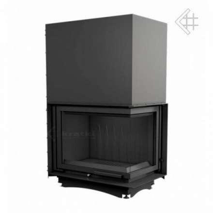 Каминная топка Kratki Amelia/P/BS/G (угловое стекло справа, гильотина) в Бобруйске