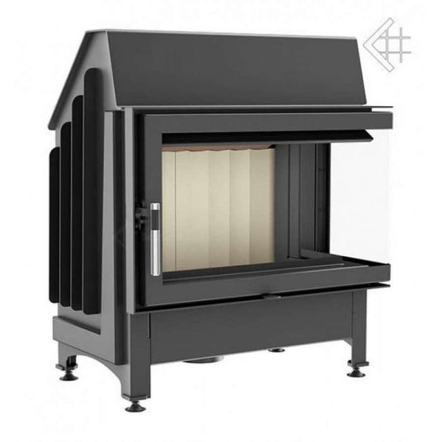 Каминная топка Kratki Zibi/P/BS (угловое стекло справа) Амазонка бай фото в Бобруйске