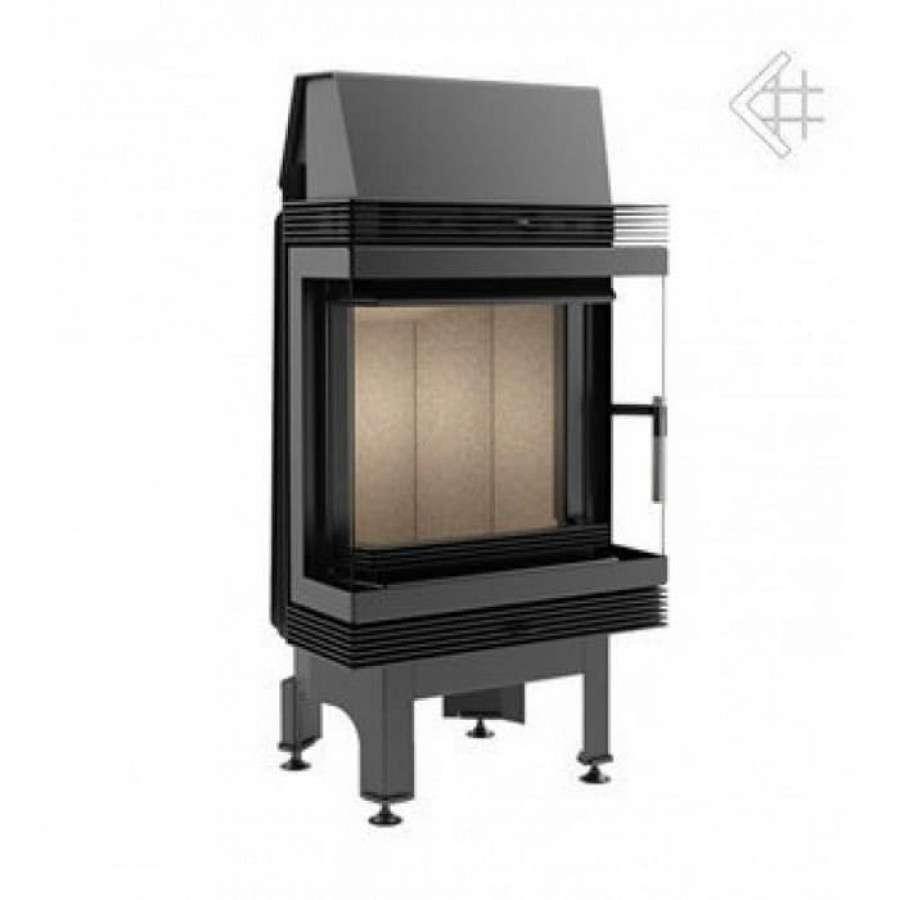 Каминная топка Kratki Blanka LP/BS (угловое стекло слева-справа) Амазонка бай фото в Бобруйске