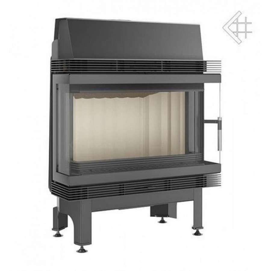 Каминная топка Kratki Blanka 670/570/LP/BS (угловое стекло слева-справа) Амазонка бай фото в Бобруйске