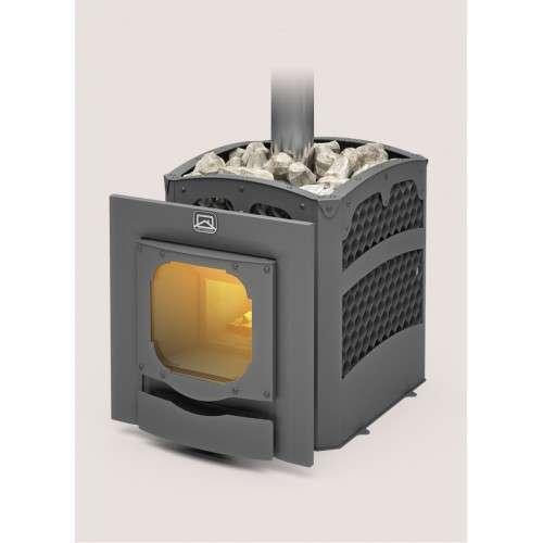 Печь для бани Теплодар Былина-сетка-18Ч Панорама (1.1) Амазонка бай фото в Бобруйске