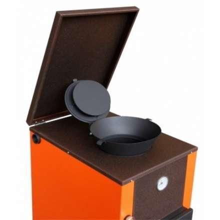 Котел твердотопливный стальной Сибирь-GEFEST КВО 15 ТЭ Амазонка бай фото в Бобруйске