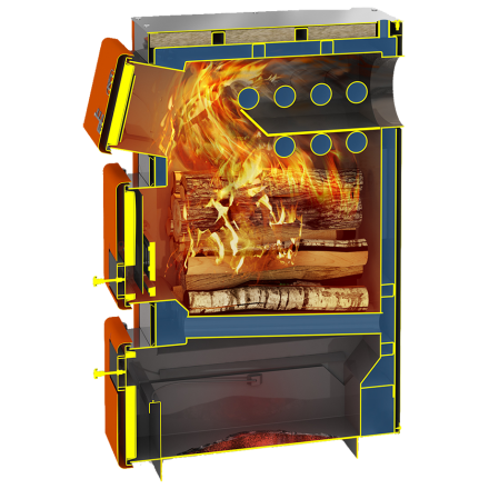 Твердотопливный котел Теплодар Куппер ПРО-22 (2.0) Амазонка бай фото в Бобруйске