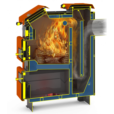 Твердотопливный котел Теплодар Куппер Эксперт 22 (2.0) Амазонка бай фото в Бобруйске