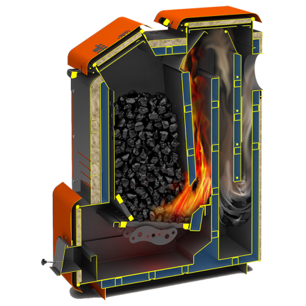 Твердотопливный котел Теплодар Куппер Мега 20 Амазонка бай фото в Бобруйске