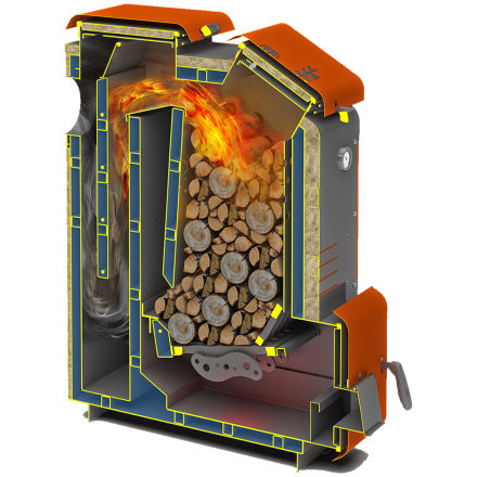 Твердотопливный котел Теплодар Куппер Мега 20 Амазонка бай фото в Бобруйске