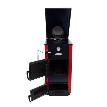 Котел твердотопливный стальной Сибирь-GEFEST КВО 40 ТЭ Амазонка бай фото в Бобруйске