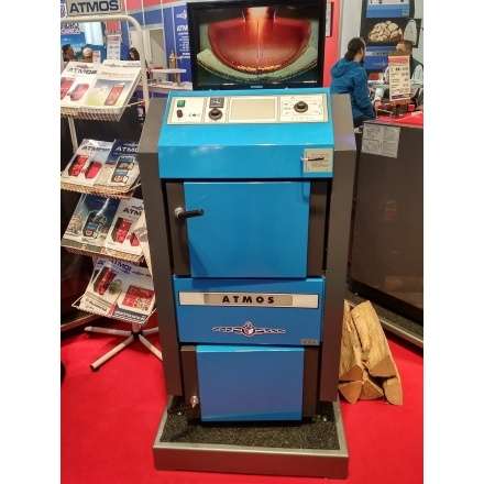 Твердотопливный котёл Atmos DC 18 S с горелкой и бункером Амазонка бай фото в Бобруйске