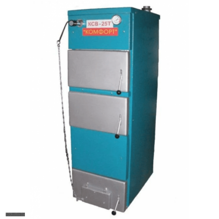 Твердотопливный котел Метромаш Комфорт КСВ-25Т Амазонка бай фото в Бобруйске