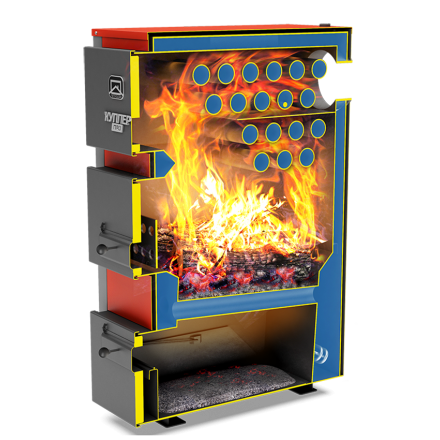 Твердотопливный котел Теплодар Куппер ПРО-42 (2018) Амазонка бай фото в Бобруйске