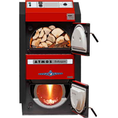 Твердотопливный Пиролизный котел Atmos DC 15 E в Бобруйске
