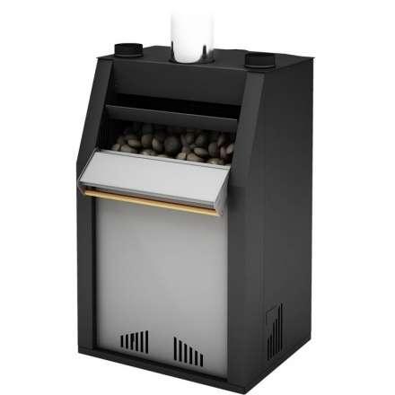 Стальная печь-камин Теплодар Сиеста 20 фото в Бобруйске