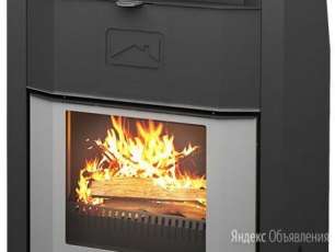 Стальной камин со стеклом Теплодар Сиеста 20 фото  в Бобруйске