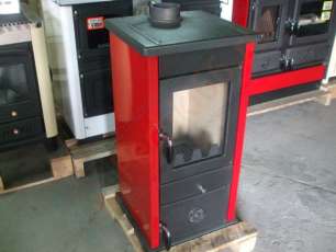 Купить Печь-камин MBS Vesta Eco бордовая в Бобруйске в Бобруйске