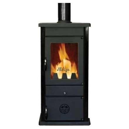 Печь-камин MBS Vesta Eco черная Амазонка бай фото в Бобруйске