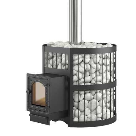 Банная печь ЭТНА 24 (ДТ-4С) Стандарт Амазонка бай фото в Бобруйске