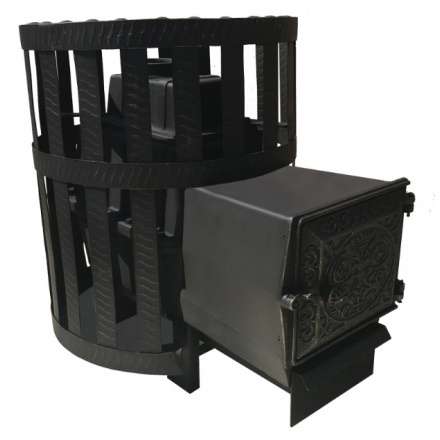 Печь Воевода 15 сетчатый кожух купить в Бобруйске