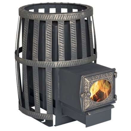 Печь Корвет 15 сетчатый кожух ДТ3-стекло купить в Бобруйске