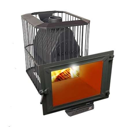 Печь Пегас 16 NEXT панорама сетка фото в Бобруйске