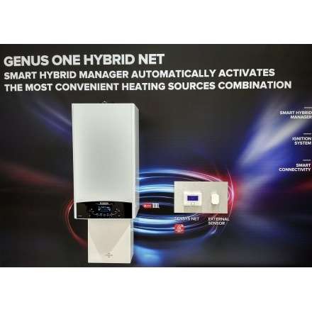 Конденсационный газовый котел Ariston GENUS ONE SYSTEM 30 в Бобруйске