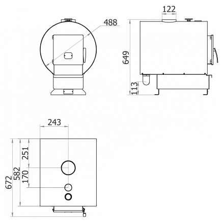Твердотопливный котел Теплодар Куппер Уют-20 в Бобруйске